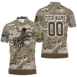 Los Angeles Dodgers Camouflage Veteran 3d Personalized Polo Shirt All Over Print Shirt 3d T-shirt