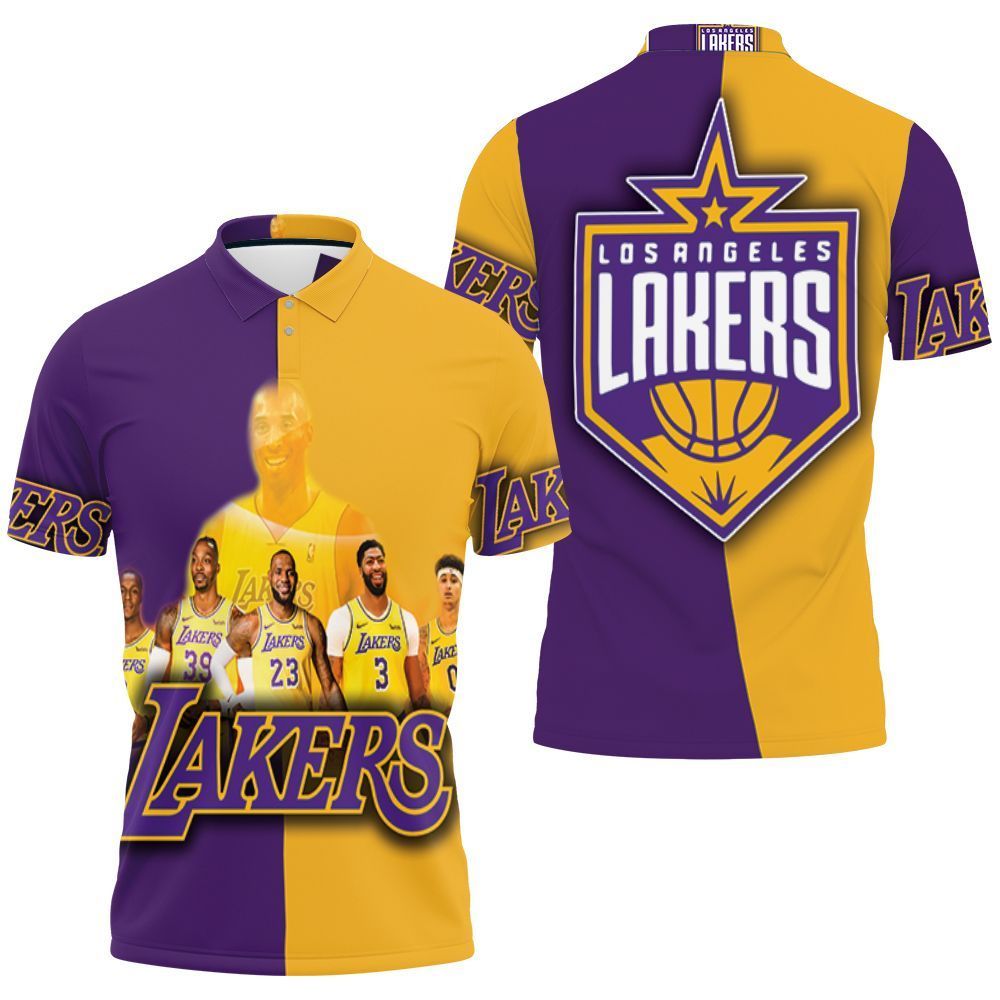 Los Angeles Lakers Nba Western Conference 3d Polo Shirt Jersey All Over Print Shirt 3d T-shirt