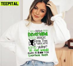 Lost Boy By Lyric Art Peter Pan Disney Unisex Sweatshirt