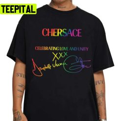 Love And Unity Chersace. Graphic Art Unisex T-Shirt