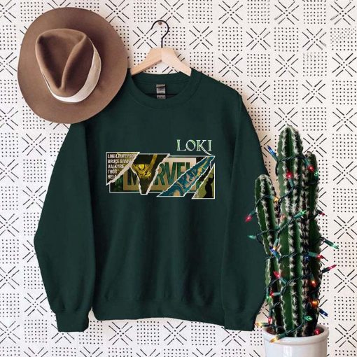 Love Is A Dagger Loki Movie God Of Mischief Unisex Sweatshirt