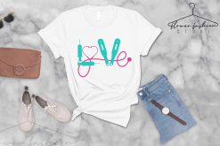 Love Nurse Life Women Stethoscope Nursing Student School Unisex T-Shirt