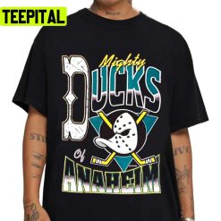 Love Sport Mightys Art Ducks Logo The Mighty Ducks Ice Hockey Team Unisex T-Shirt