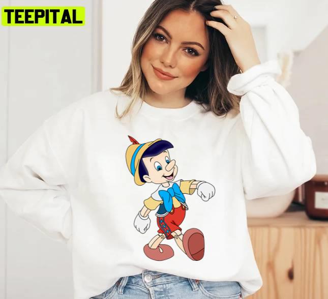 Lying Kid Pinocchio Disney Unisex Sweatshirt