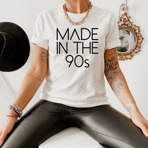 Made In 90s Birthday 1900s Retro Vintage Unisex T-Shirt