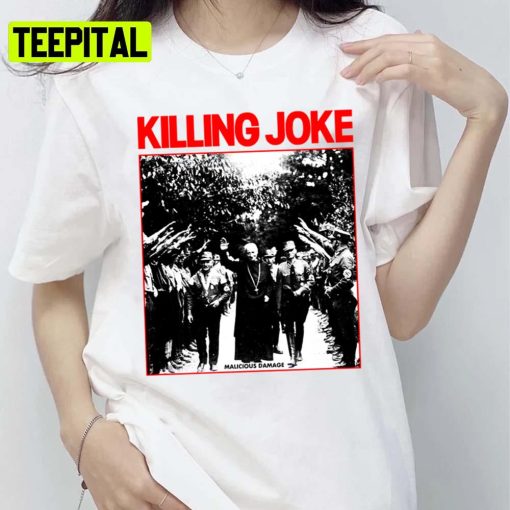 Malicious Damage Killing Joke Band Unisex T-Shirt