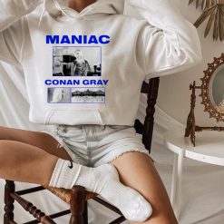 Maniac Conan Grey Vintage Inspired Unisex Sweatshirt