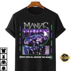 Maniac Stray Kids All Around The World Unisex T-Shirt