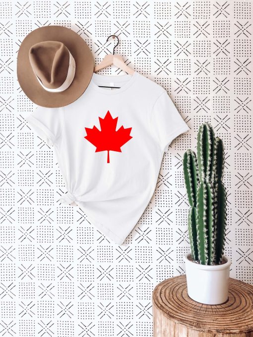 Maple Leaf Canada Art Unisex T-Shirt