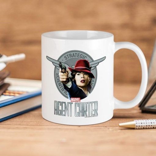 Marvel Agent Carter Premium Sublime Ceramic Coffee Mug White