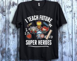 Marvel Avengers Classic I Teach Super Heroes Graphic T-Shirt