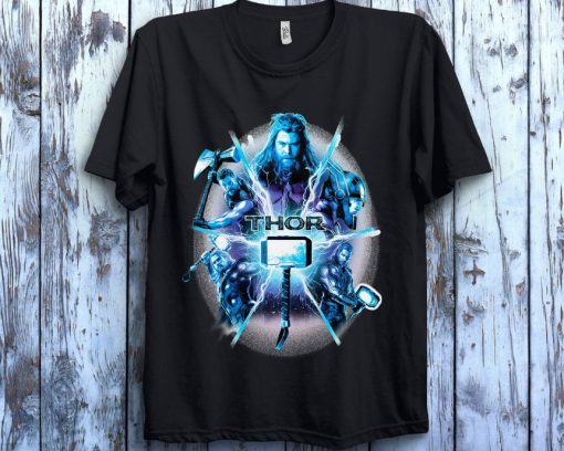 Marvel Avengers Endgame Thor Mashup T-Shirt