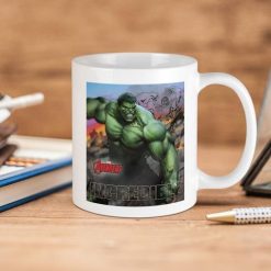 Marvel Avengers Incredible Hulk Premium Sublime Ceramic Coffee Mug White