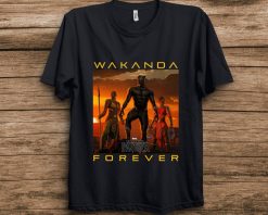 Marvel Black Panther 2 Movie Wakanda Forever Graphic T-Shirt