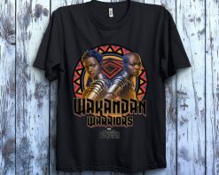 Marvel Black Panther Movie Warrior Circle Graphic T-Shirt