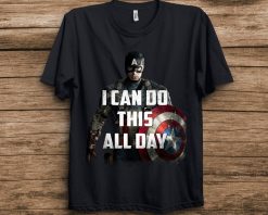 Marvel Captain America I Can Do This All Day T-Shirt