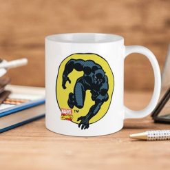 Marvel Comics Black Panther Crawl Premium Sublime Ceramic Coffee Mug White