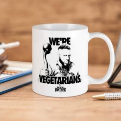 Marvel Comics Black Panther M’baku We’re Vegetarians Premium Sublime Ceramic Coffee Mug White