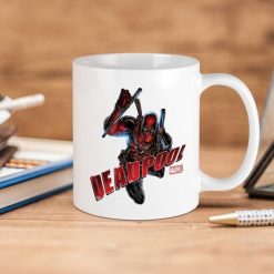 Marvel Comics Deedpool Premium Sublime Ceramic Coffee Mug White