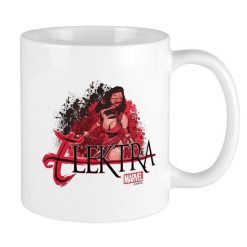 Marvel Comics Elektra Daredevil 168 Premium Sublime Ceramic Coffee Mug White