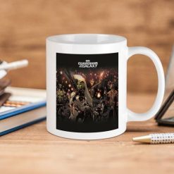 Marvel Comics Gotg Group Guardian Of The Galaxy Premium Sublime Ceramic Coffee Mug White