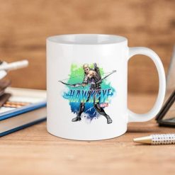 Marvel Comics Hawkeye Version Premium Sublime Ceramic Coffee Mug White