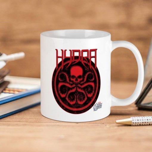 Marvel Comics Hydra Avengers Assemble Premium Sublime Ceramic Coffee Mug White