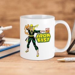 Marvel Comics Iron Fist Premium Sublime Ceramic Coffee Mug White