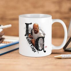 Marvel Comics Luke Cage Initials Premium Sublime Ceramic Coffee Mug White