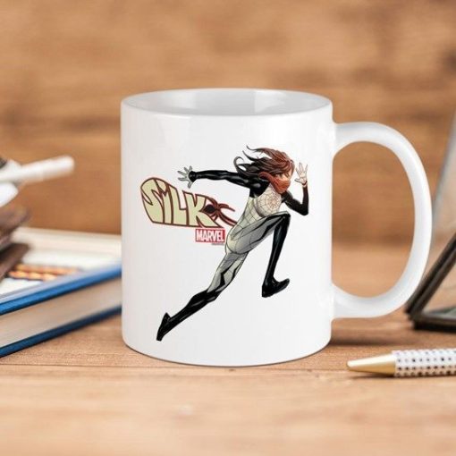 Marvel Comics Silk Running Premium Sublime Ceramic Coffee Mug White