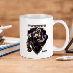 Marvel Comics Thanos Avengers Assemble 1 Premium Sublime Ceramic Coffee Mug White