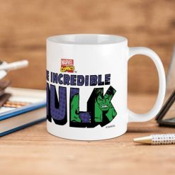 Marvel Comics The Incredible Hulk Premium Sublime Ceramic Coffee Mug White