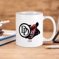 Marvel Daredevil Icon Premium Sublime Ceramic Coffee Mug White