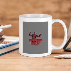 Marvel Deadpool Maximum Effort Premium Sublime Ceramic Coffee Mug White