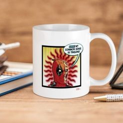 Marvel Deedpool My Common Sense Is Tingling Premium Sublime Ceramic Coffee Mug White