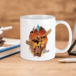 Marvel Guardians Of The Galaxy Rocket And Groo Premium Sublime Ceramic Coffee Mug White