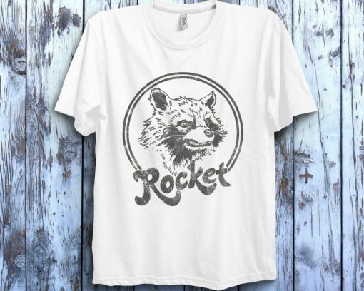 Marvel Guardians Of The Galaxy Rocket Circle Portrait T-Shirt