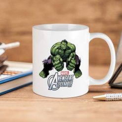 Marvel Hulk Fists Avengers Assemble Premium Sublime Ceramic Coffee Mug White