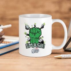 Marvel Hulk Mash Premium Sublime Ceramic Coffee Mug White