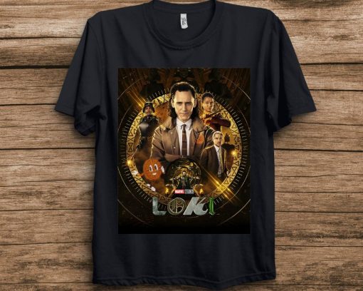 Marvel Loki Group Shot Poster T-Shirt