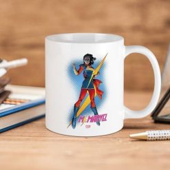 Marvel Ms Marvel Favorite Premium Sublime Ceramic Coffee Mug White