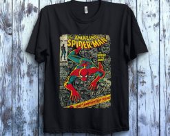 Marvel Spider-Man Comic Book Anniversary Graphic T-Shirt