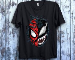 Marvel Spider-Man Maximum Venom Spider-Man Big Face Unisex Gift T-Shirt