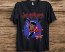 Marvel Spider-Man Spiderverse Miles Morales Splat T-Shirt