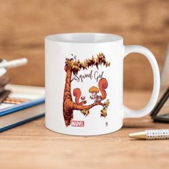 Marvel Squirrel Girl Superheroes Premium Sublime Ceramic Coffee Mug White