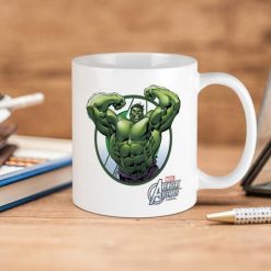 Marvel The Incredible Hulk Premium Sublime Ceramic Coffee Mug White