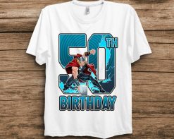 Marvel Thor Hammer 50th Birthday Graphic T-Shirt