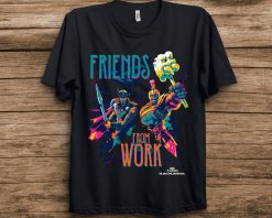 Marvel Thor Ragnarok Working Friends Neon Blast Unisex T-Shirt