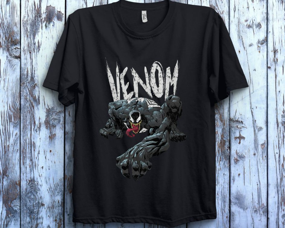 Marvel Venom Eddie Brock Poster Unisex Gift T-Shirt