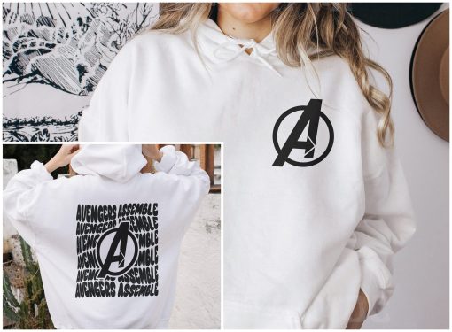 Marvel Vintage Avengers Assemble Unisex Hoodie